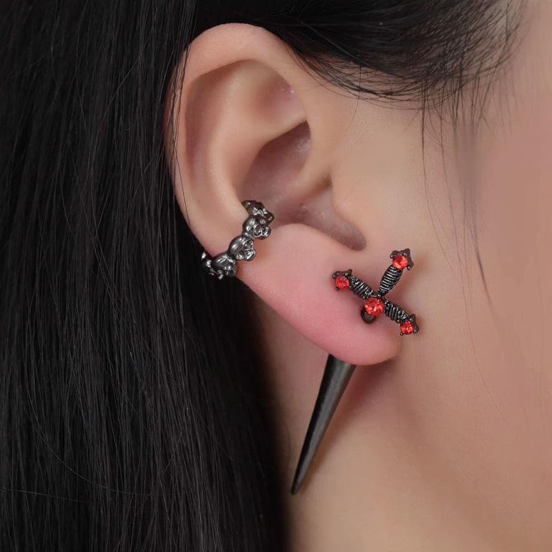New In Fashion Vintage Hip Hop - Street Fashion Earrings recension och pris