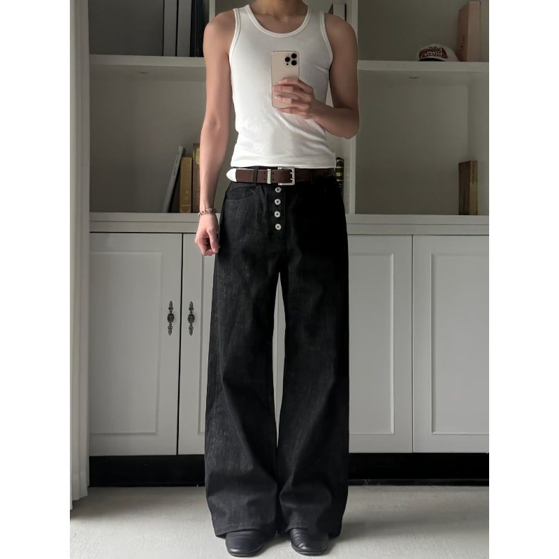 Mens Jeans Harajuku Summer Let - Street Fashion Jeans Men recension och pris