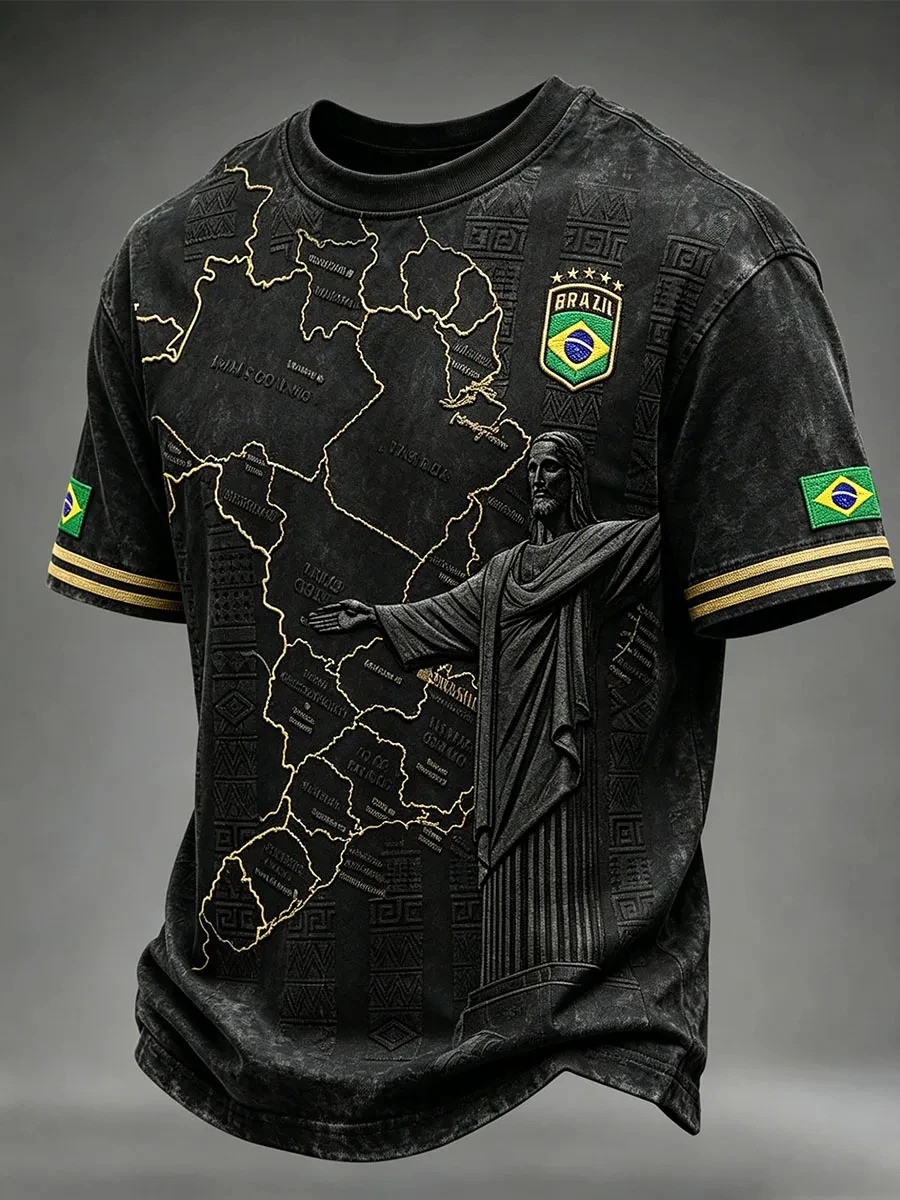 Black Brazil Street Style Tee  - Street Fashion Brazil recension och pris